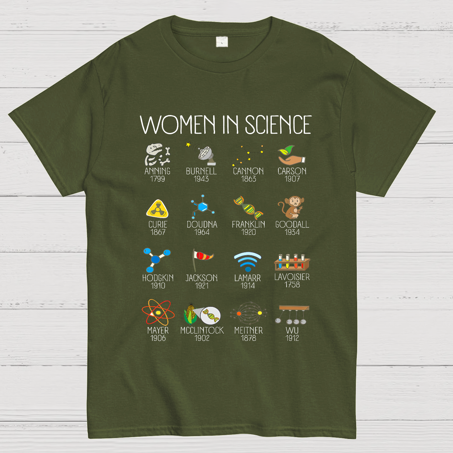 Women in Science  T-Shirt