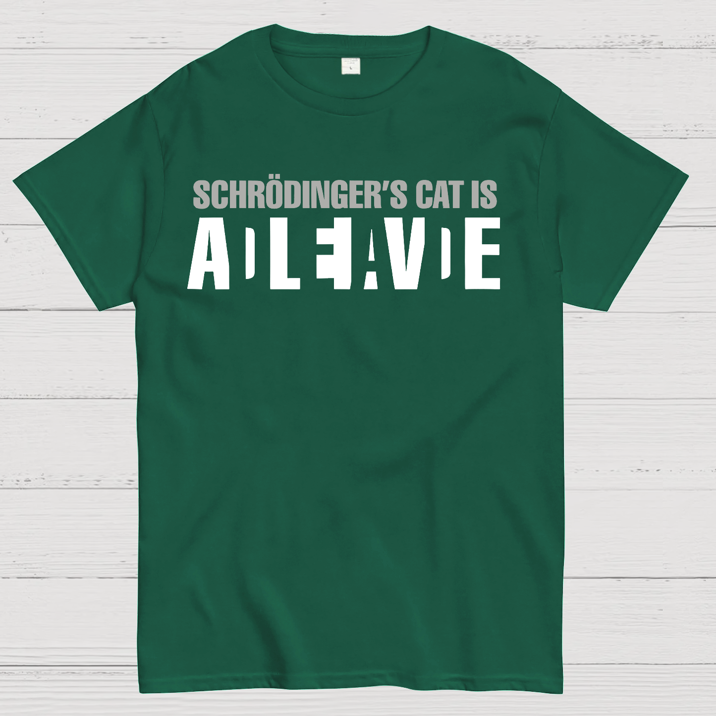 Schrodinger's Cat Is A Paradox  T-Shirt