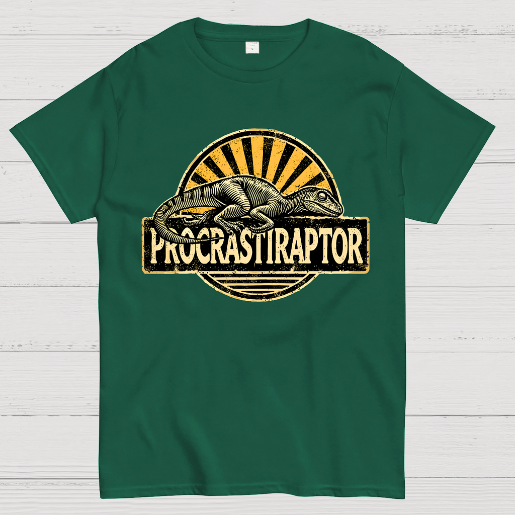 Procrastiraptor  T-Shirt