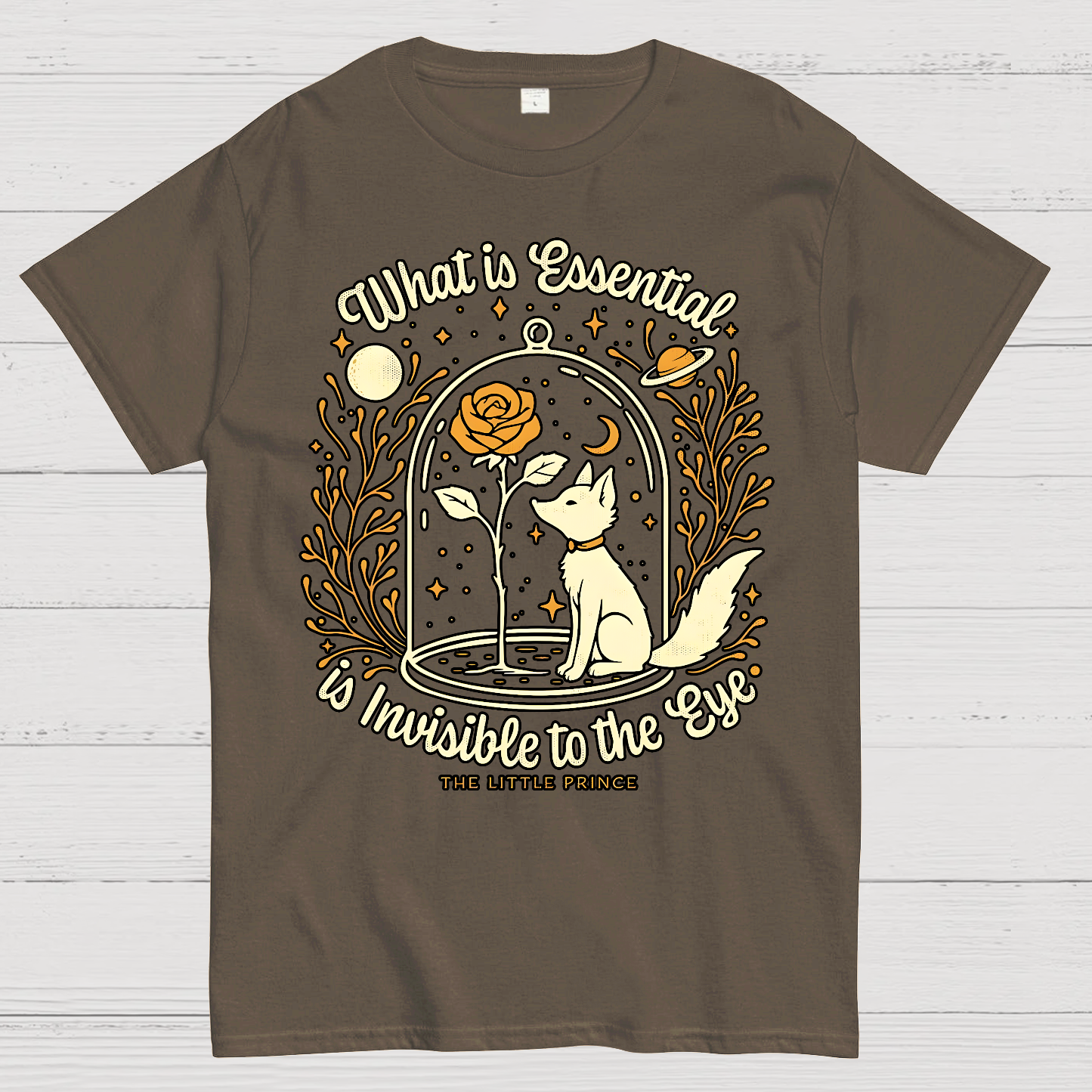 The Rose And The Fox  T-Shirt
