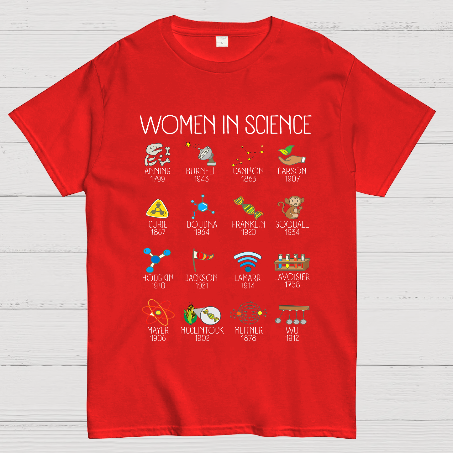 Women in Science  T-Shirt
