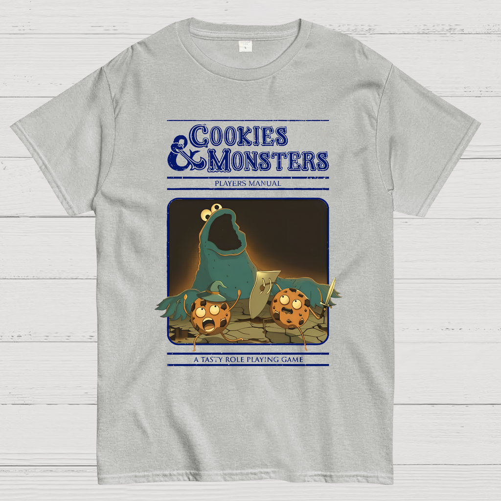 Cookies Monsters Players Manual Nerdy T-Shirt