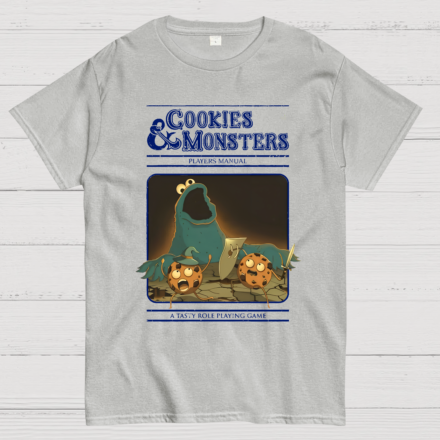 Cookies Monsters Players Manual Nerdy T-Shirt