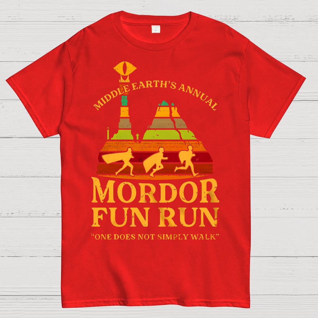 Middleearth's Annual Mordor Fun Run Sarcasm  T-Shirt