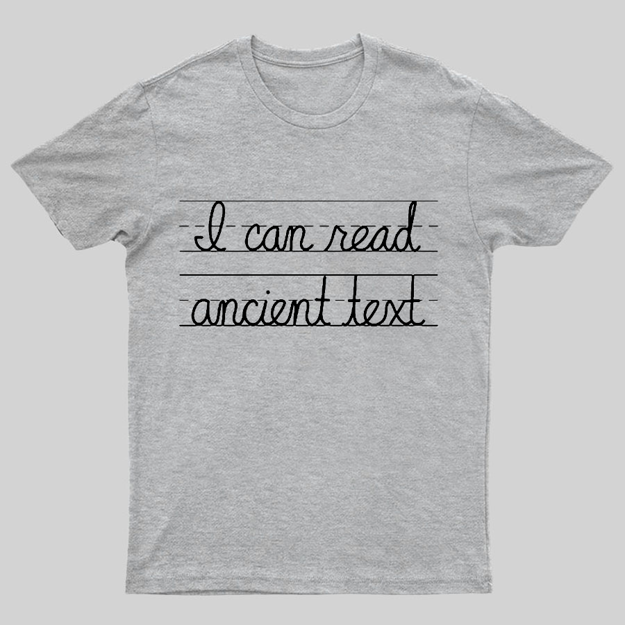 Ancient Text y T-Shirt