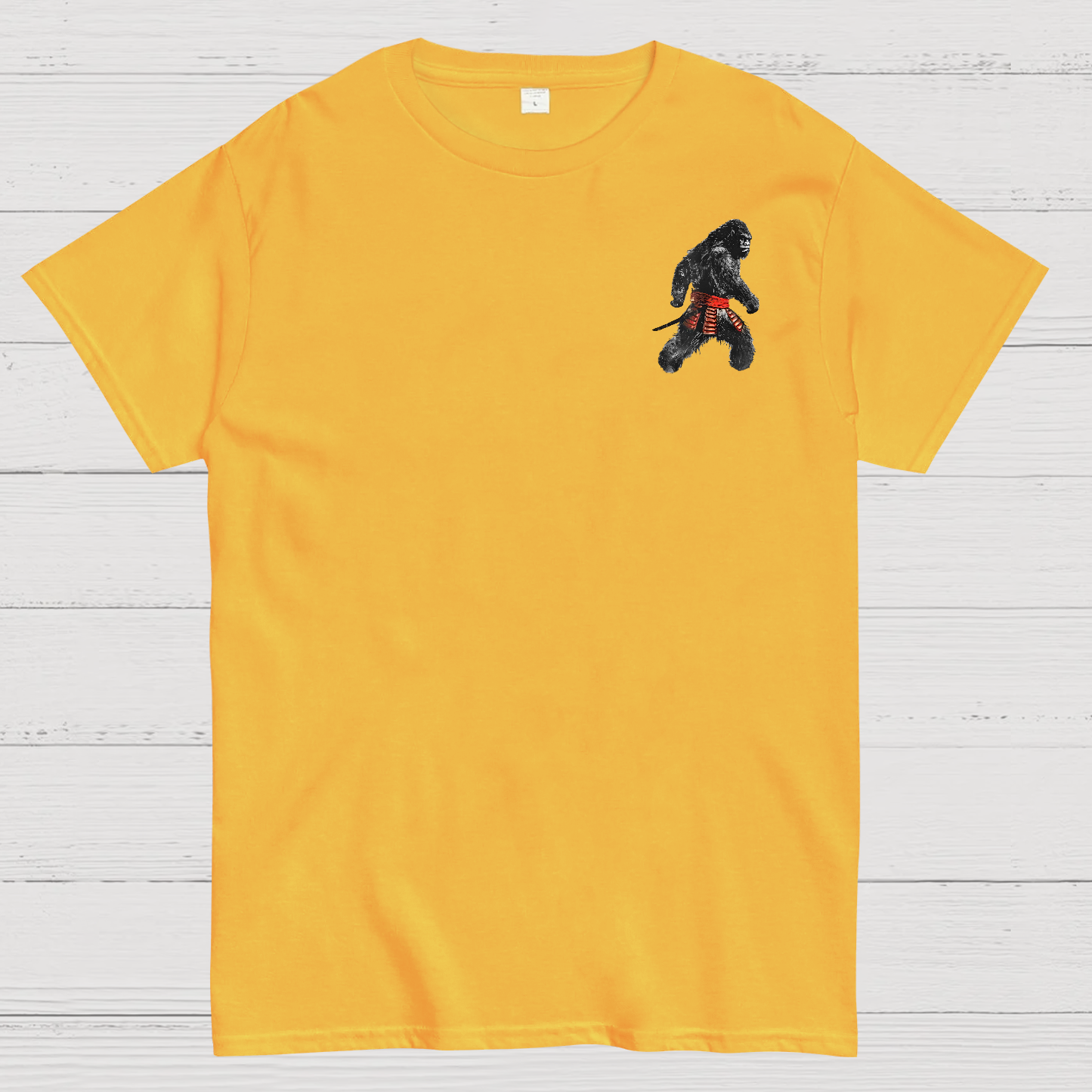 Funny Samurai Ukiyo-e Vintage Graphic  T-Shirt