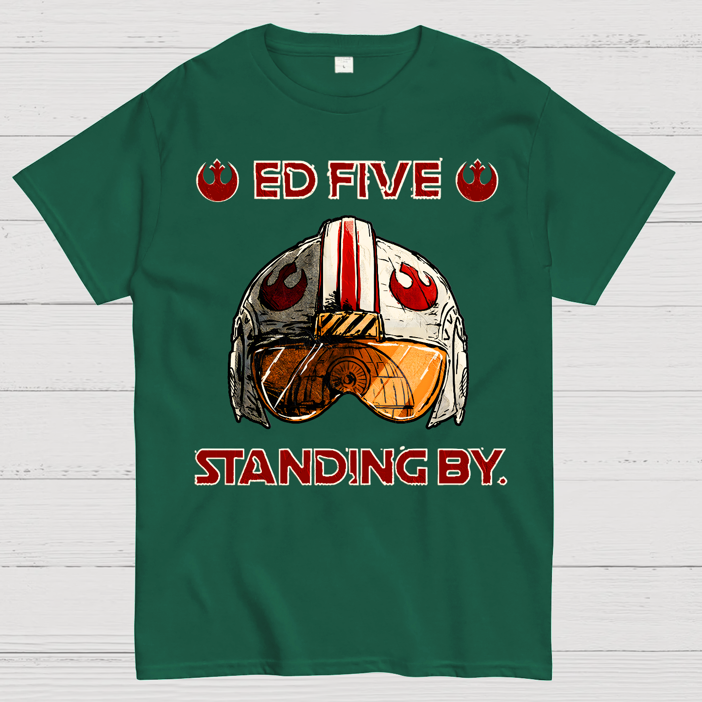 Ed Five Standing By  T-Shirt