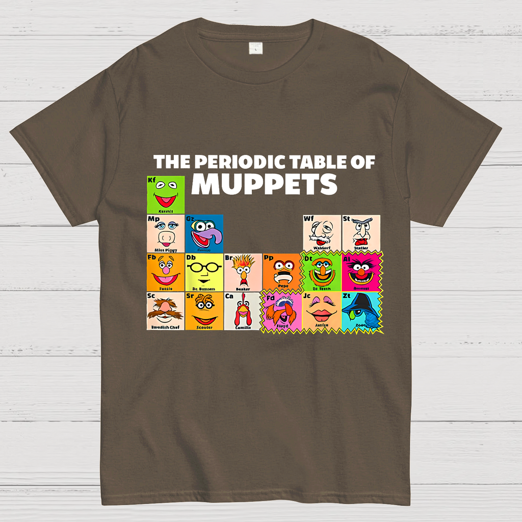 Muppets Periodic Table Funny y T-Shirt