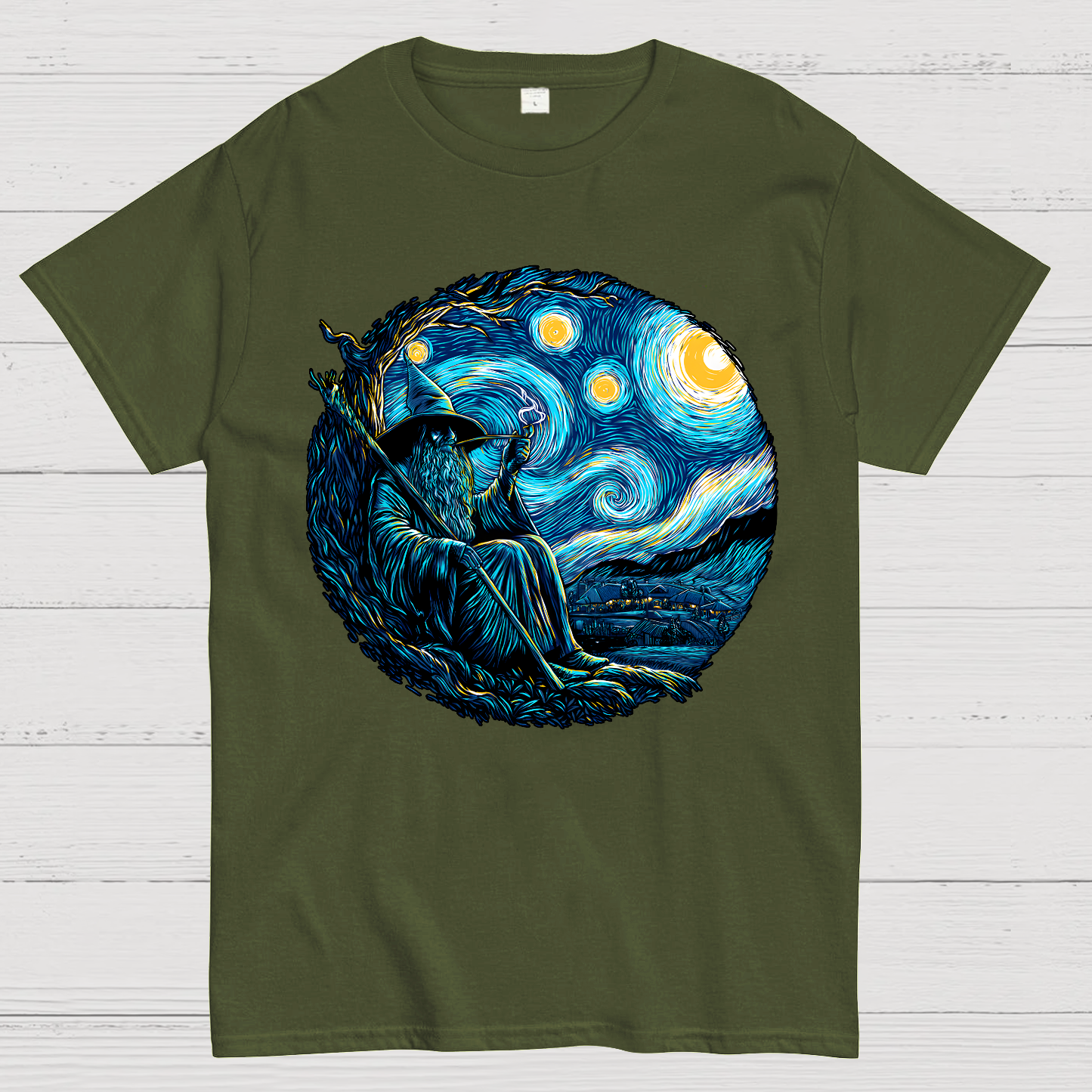 Starry Wizard  T-Shirt