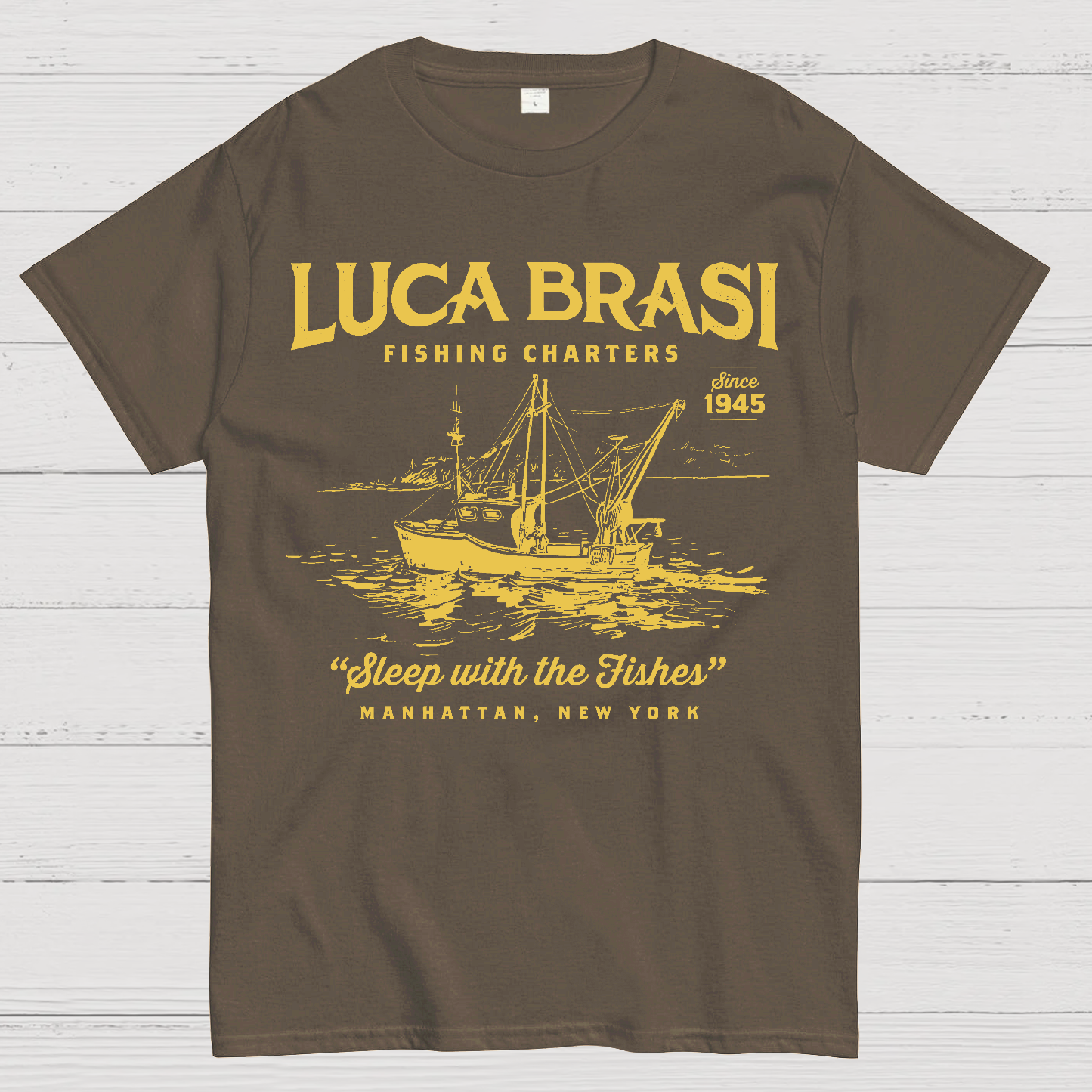 Luca Brasi Fishing Charters  T-Shirt