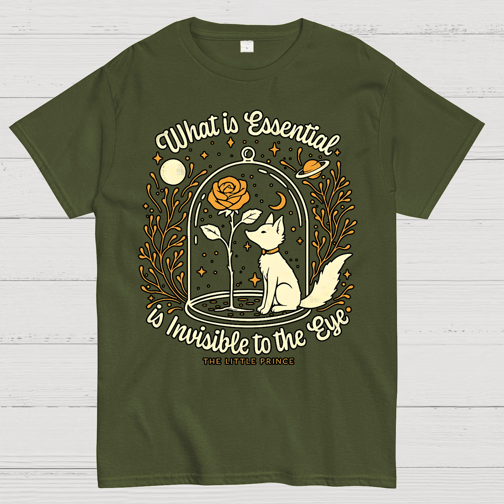 The Rose And The Fox  T-Shirt
