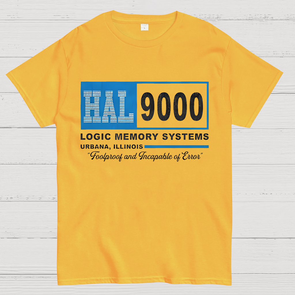 HAL 9000 2001 A Space Odyssey Worn  T-Shirt