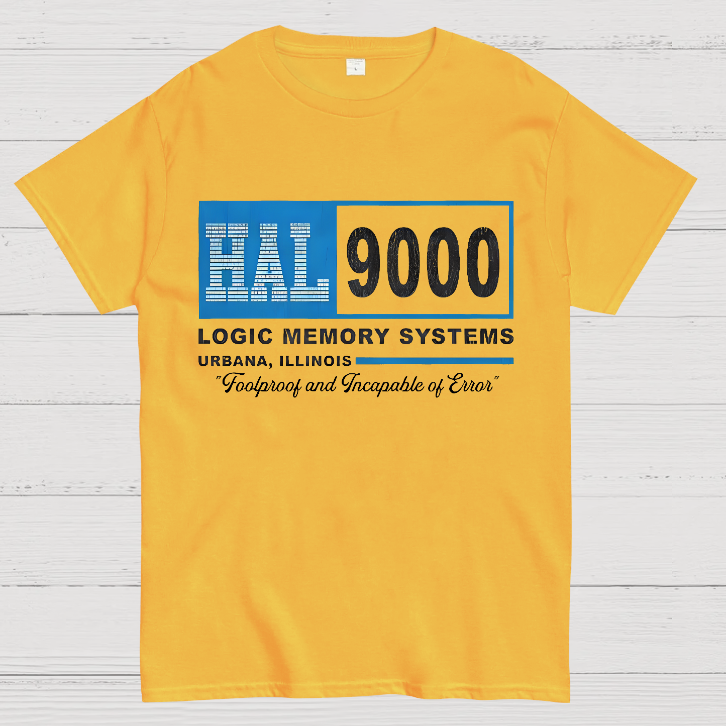 HAL 9000 2001 A Space Odyssey Worn  T-Shirt