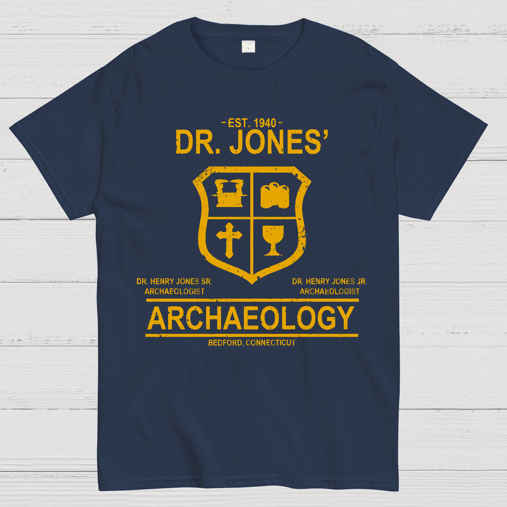 Dr. Jones Archaeology Vintage Retro  T-Shirt