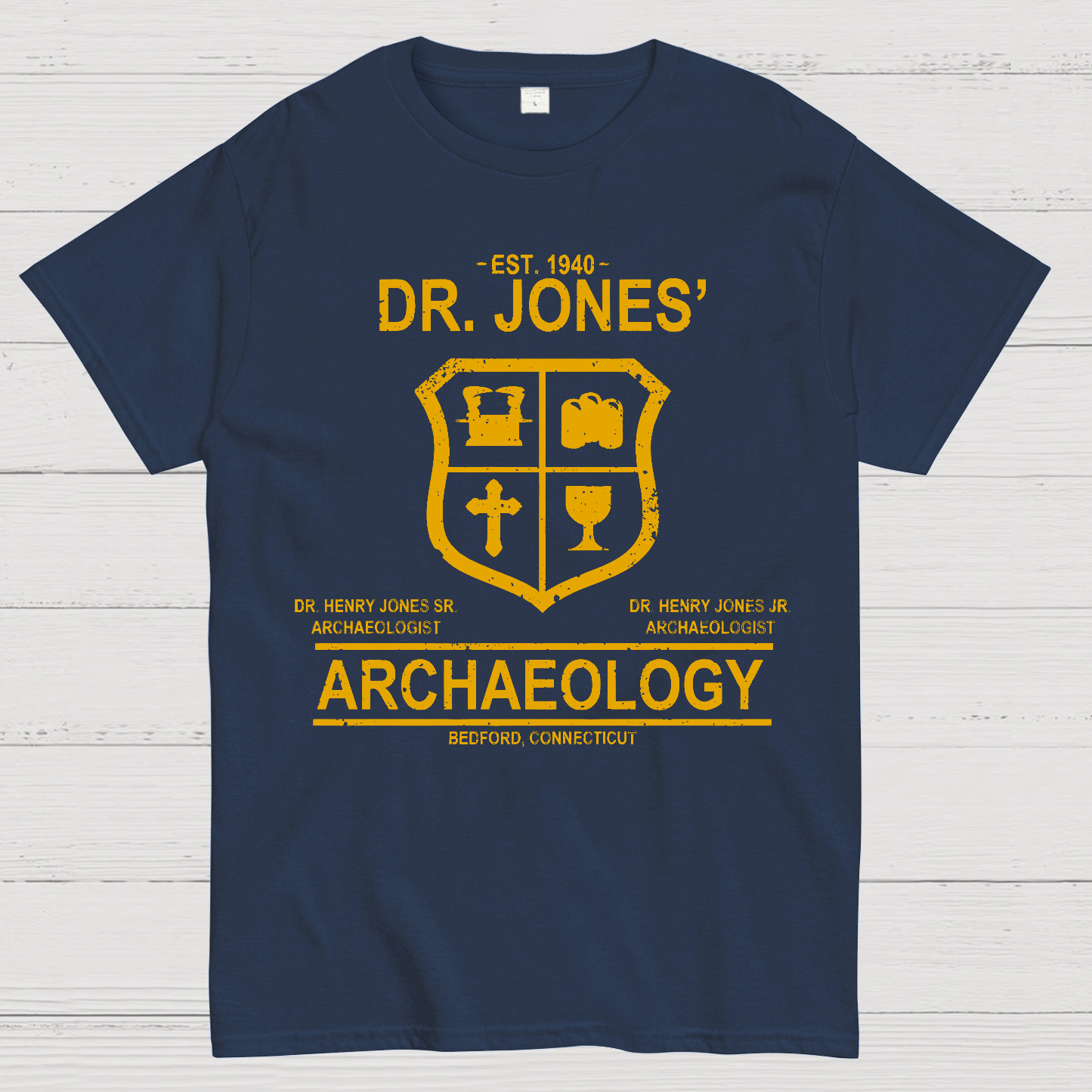 Dr. Jones Archaeology Vintage Retro  T-Shirt