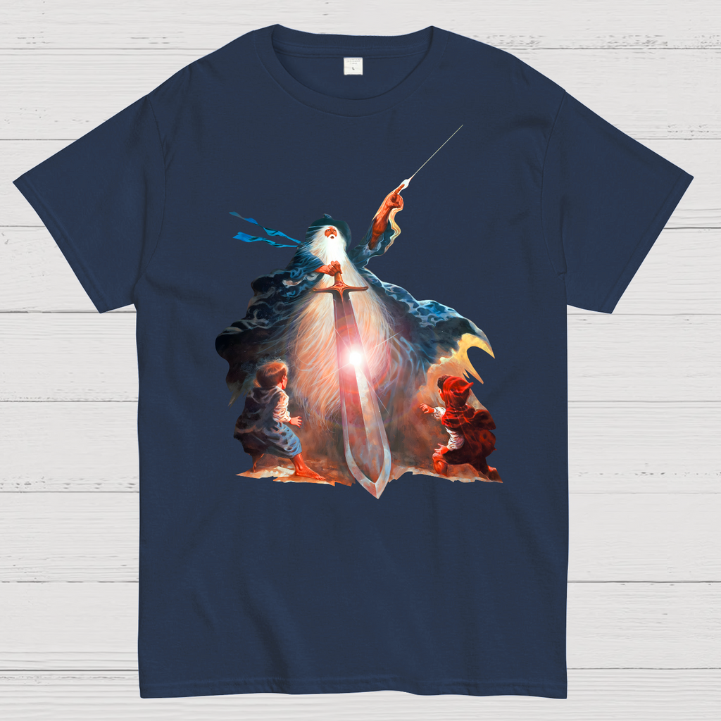 Retro Vintage Fantasy The Lord Of The Rings Unisex  T-Shirt
