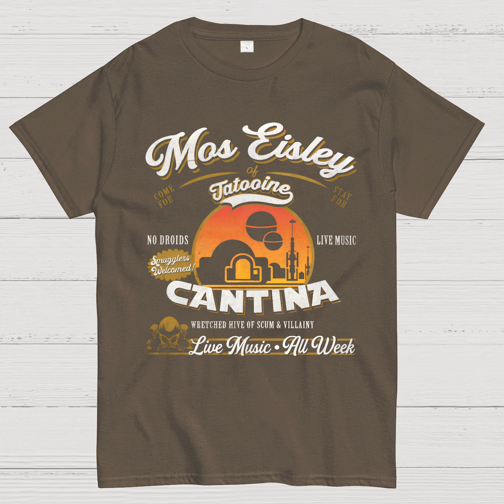 Mos Eisley Star Cantina Tatooine Graphic Print T-Shirt