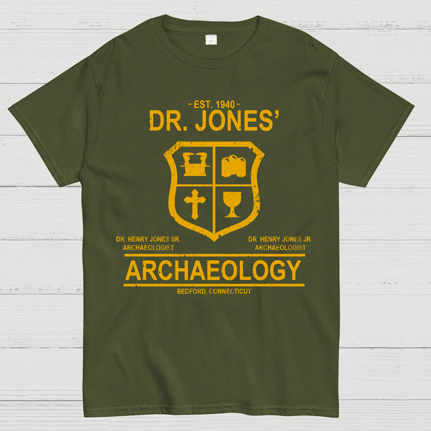 Dr. Jones Archaeology Vintage Retro  T-Shirt
