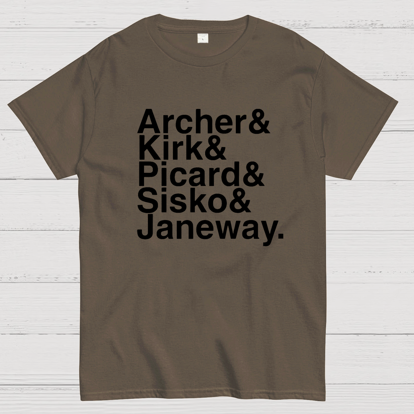 Star Trek Captains T-Shirt