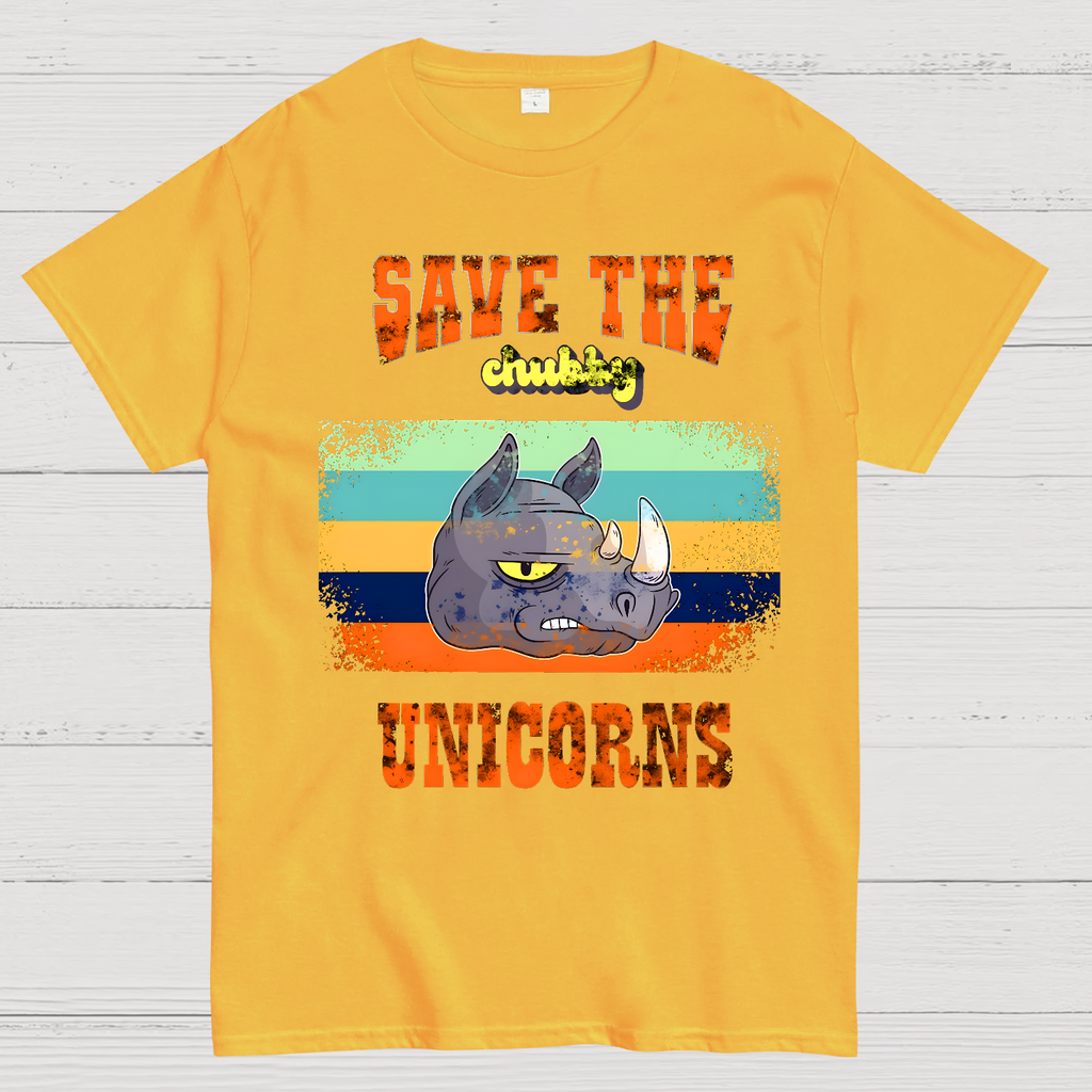 Save the Chubby Unicorns  T-Shirt