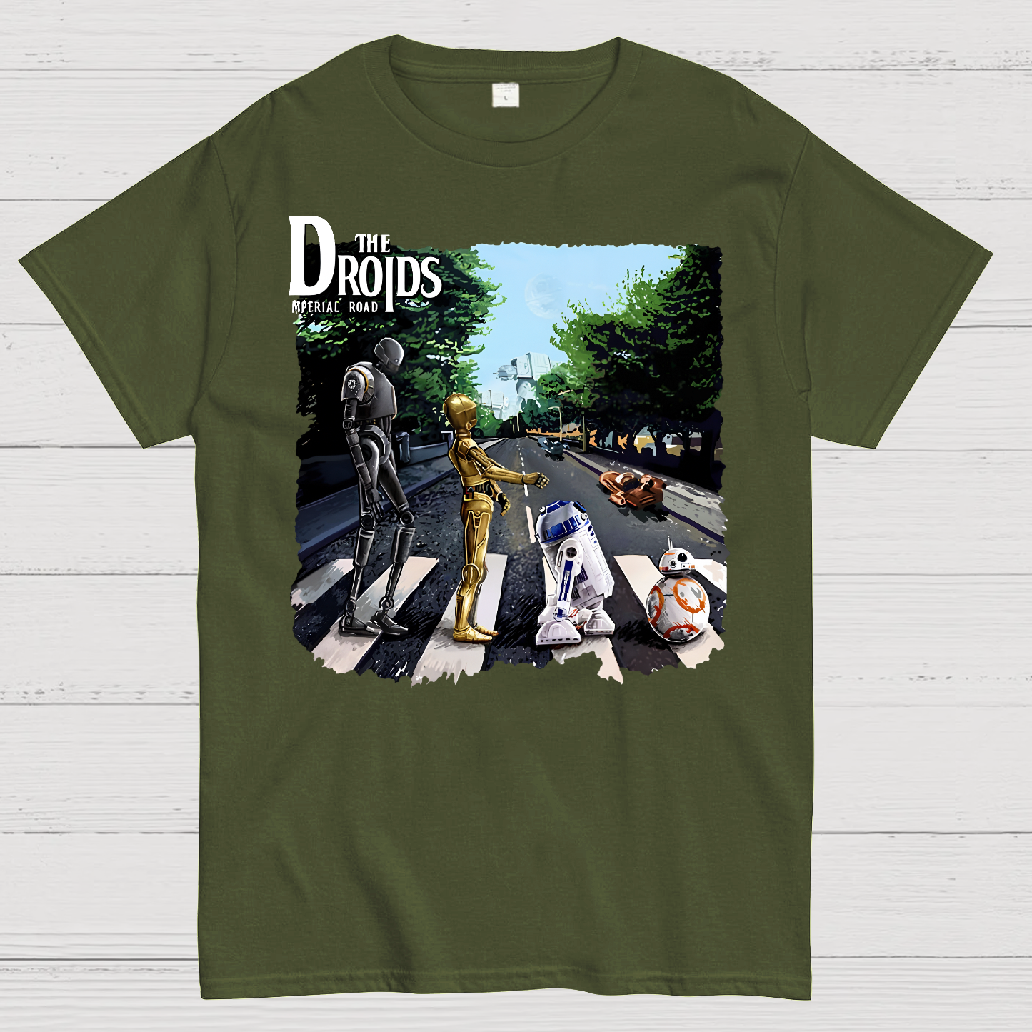 Droids Abbey Road  T-Shirt