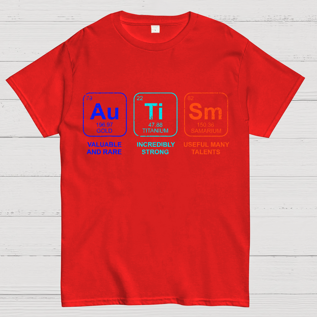 Autism Periodic Table  T-Shirt