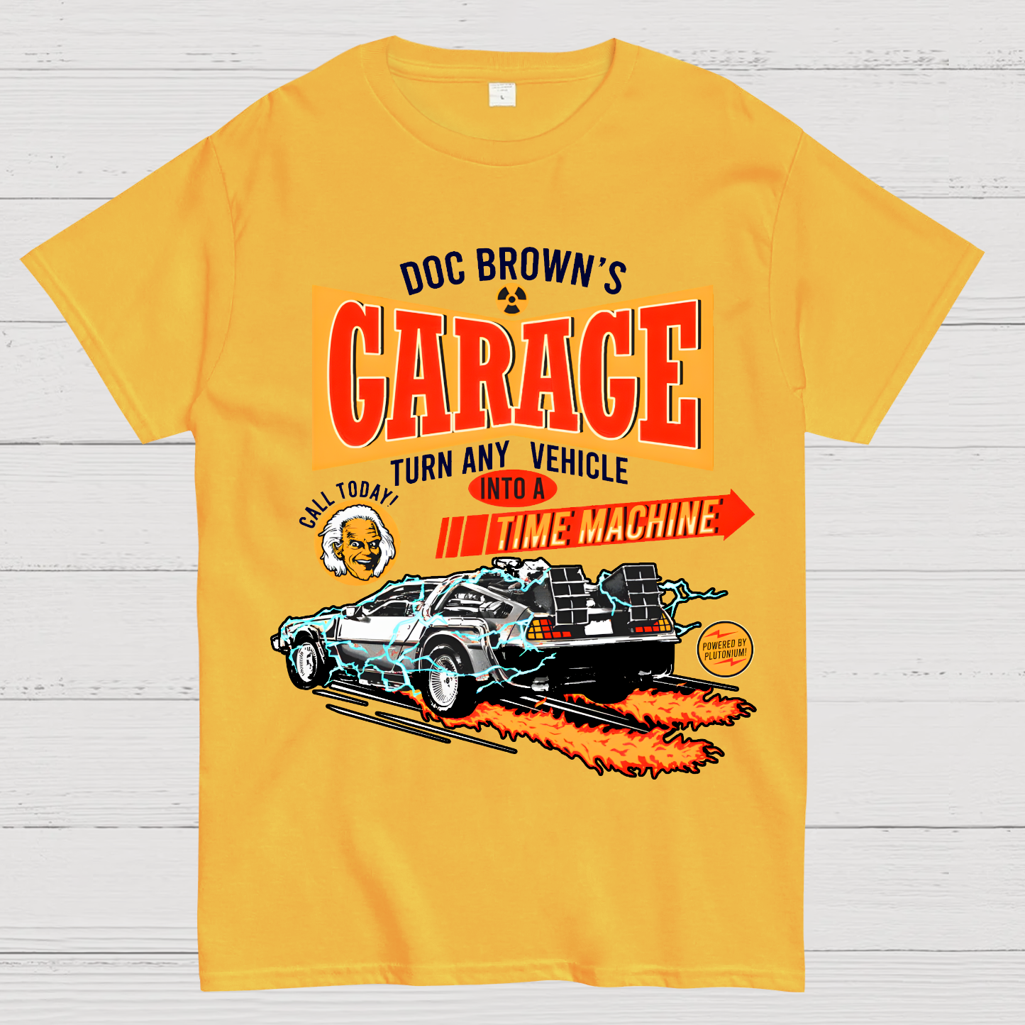 Doc Brown's Garage  T-Shirt