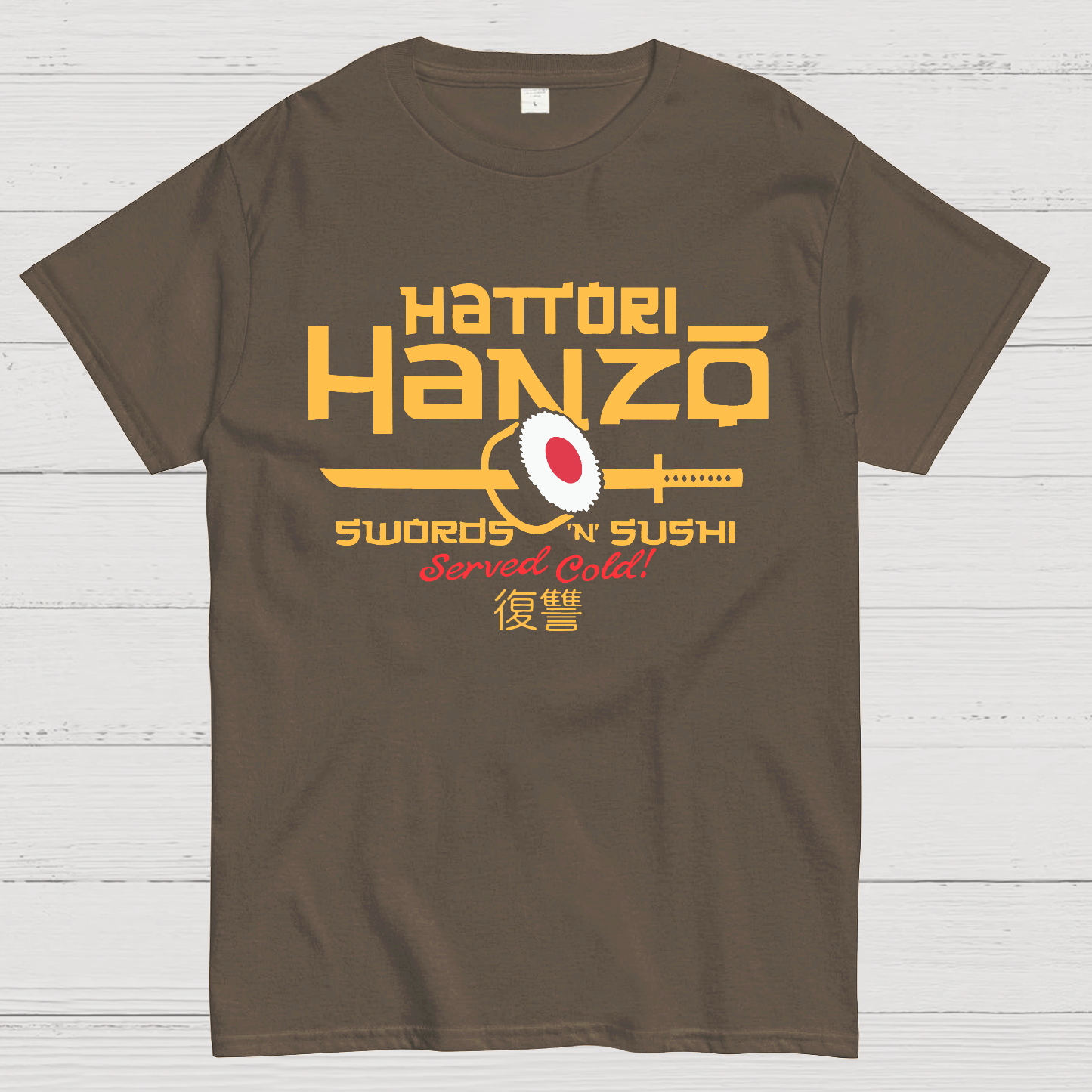 Hattori Hanzo Swords 'n' Sushi  T-Shirt