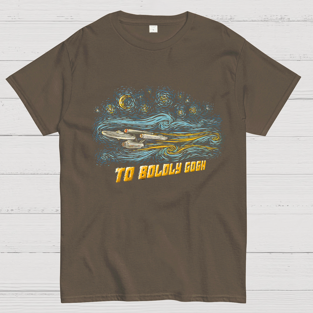 To Boldly Gogh Nerd T-Shirt