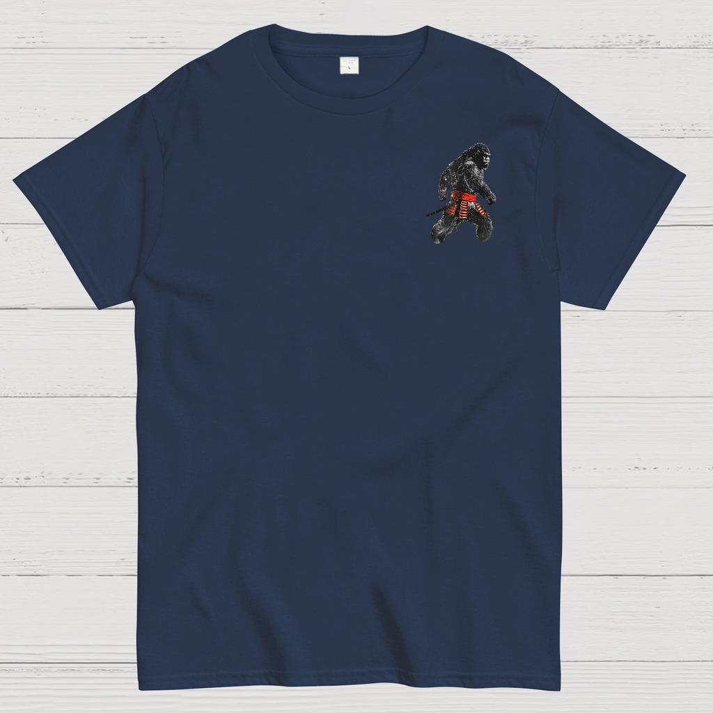 Funny Samurai Ukiyo-e Vintage Graphic  T-Shirt