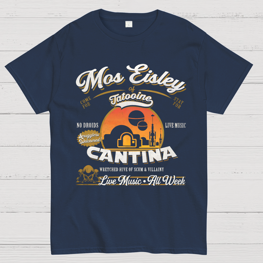 Mos Eisley Star Cantina Tatooine Graphic Print T-Shirt