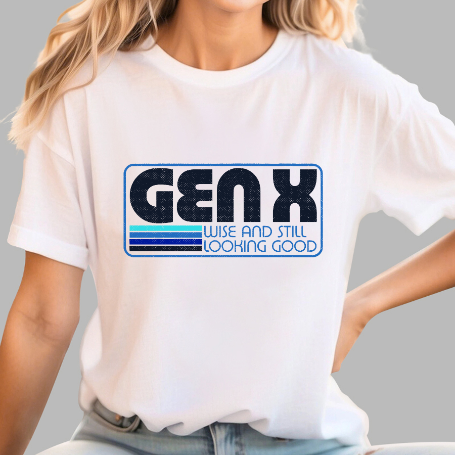 Gen X Vintage Quote  T-Shirt