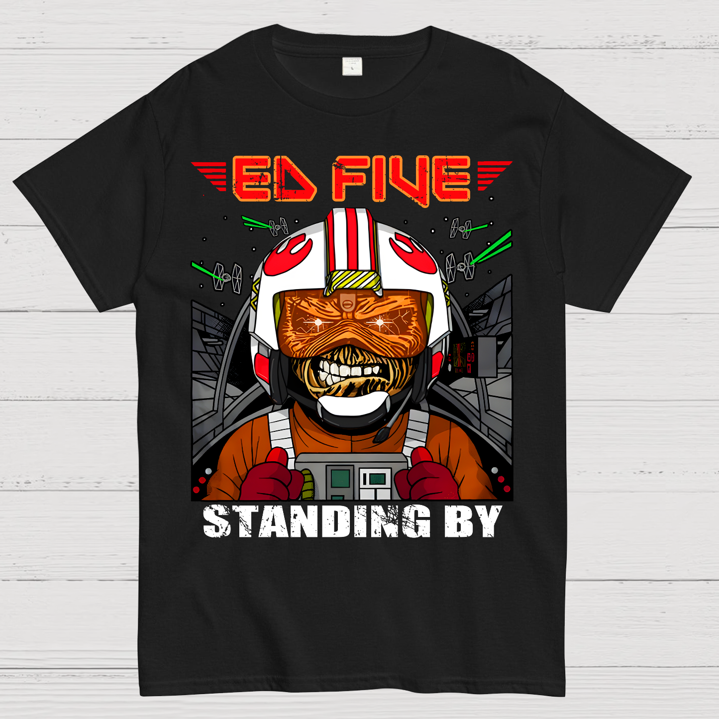 Ed Five Standing By  T-Shirt