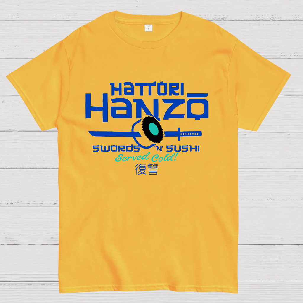 Hattori Hanzo Swords 'n' Sushi  T-Shirt