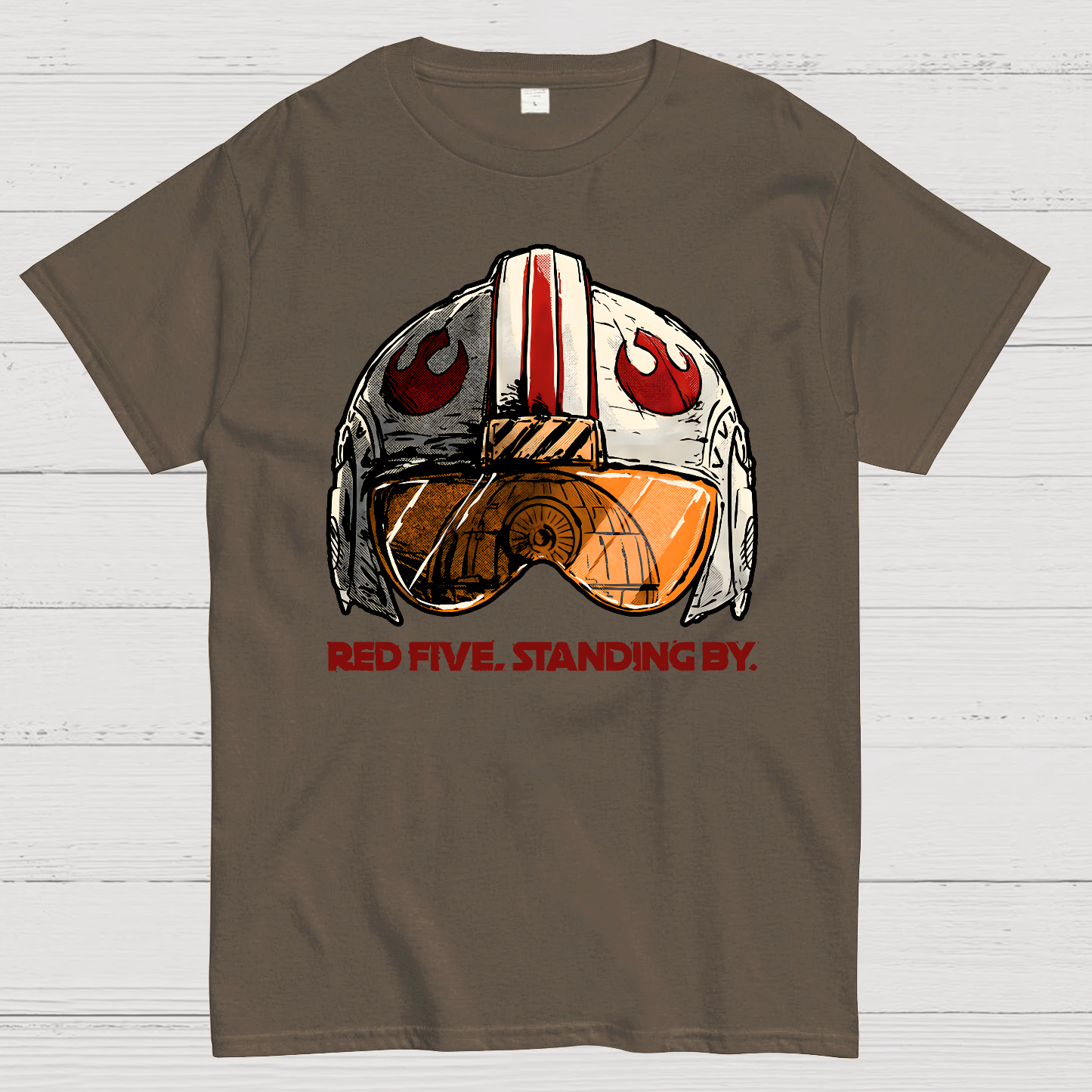 Red Five Standing By  T-Shirt