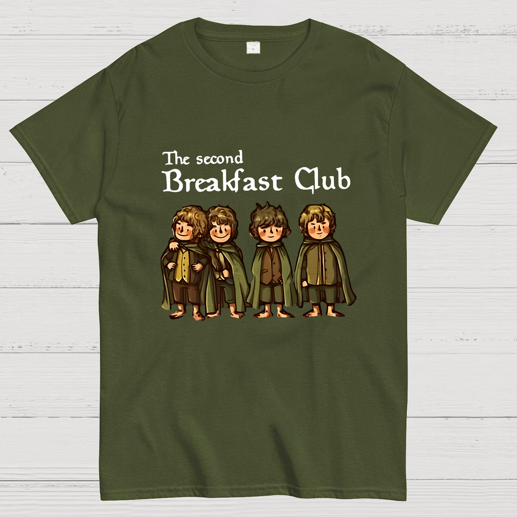 The Lord Of The Ring The Second Breakfast Club Nerdy T-Shirt