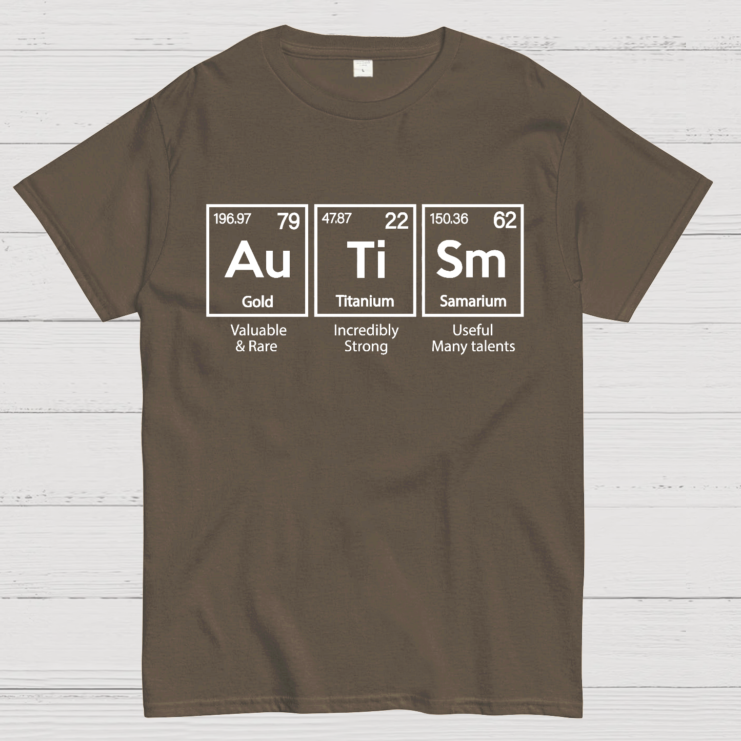 Autism Awareness Elements Periodic  T-Shirt