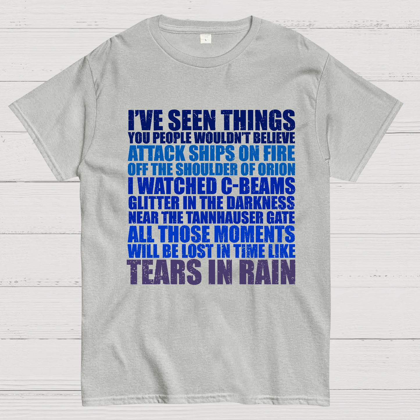 Tears In Rain  T-Shirt