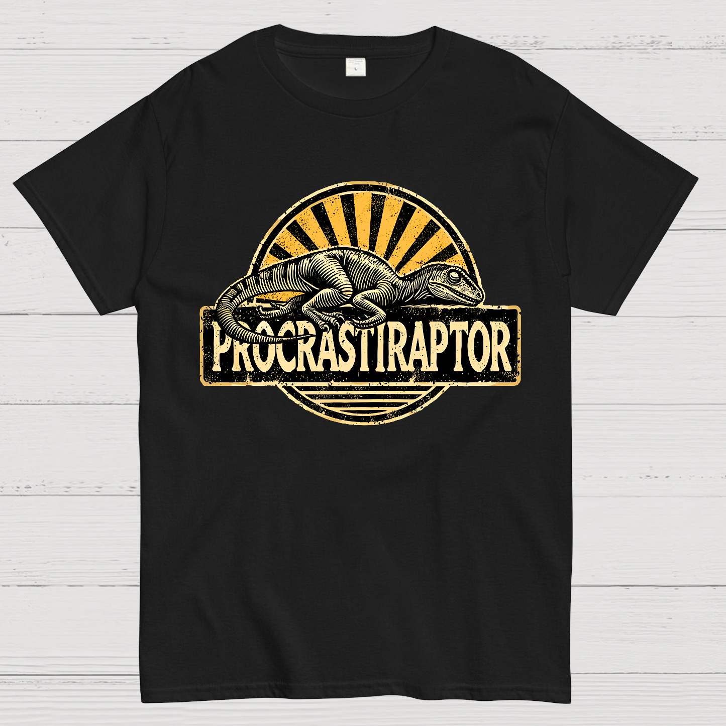 Procrastiraptor  T-Shirt