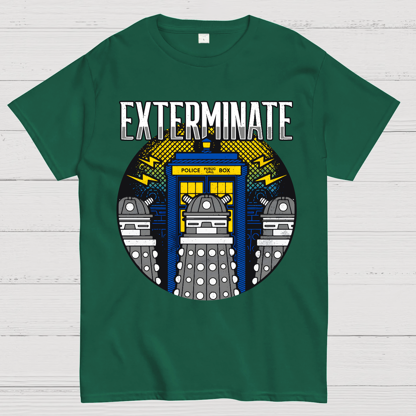 Daleks Exterminate  T-Shirt