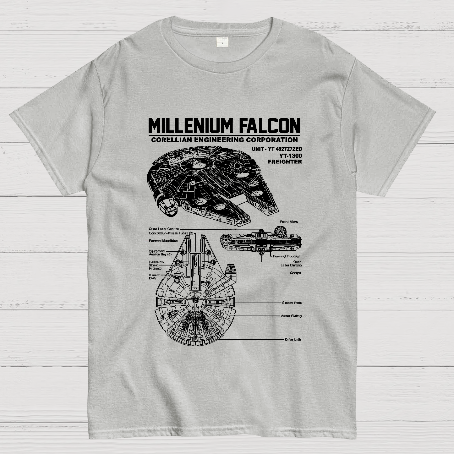 Millenium Falcon  T-Shirt