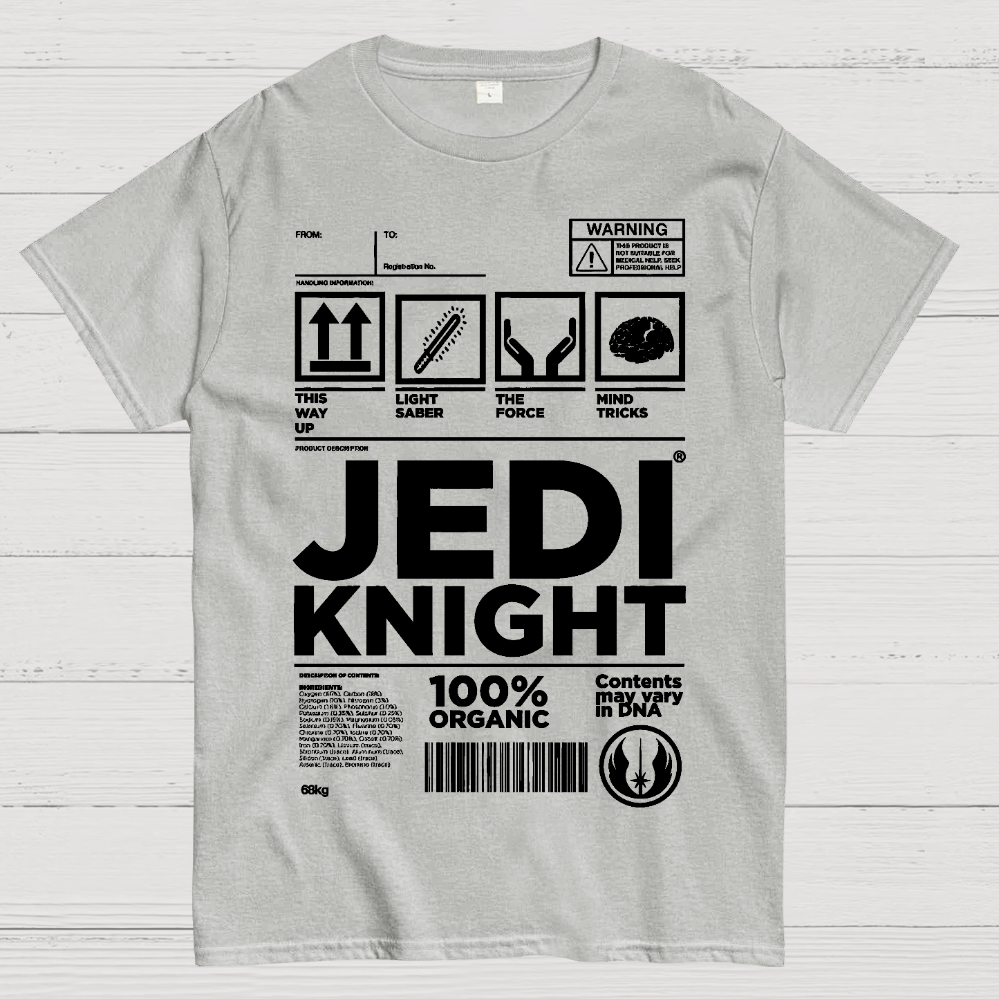 Jedi Knight Tags  T-Shirt