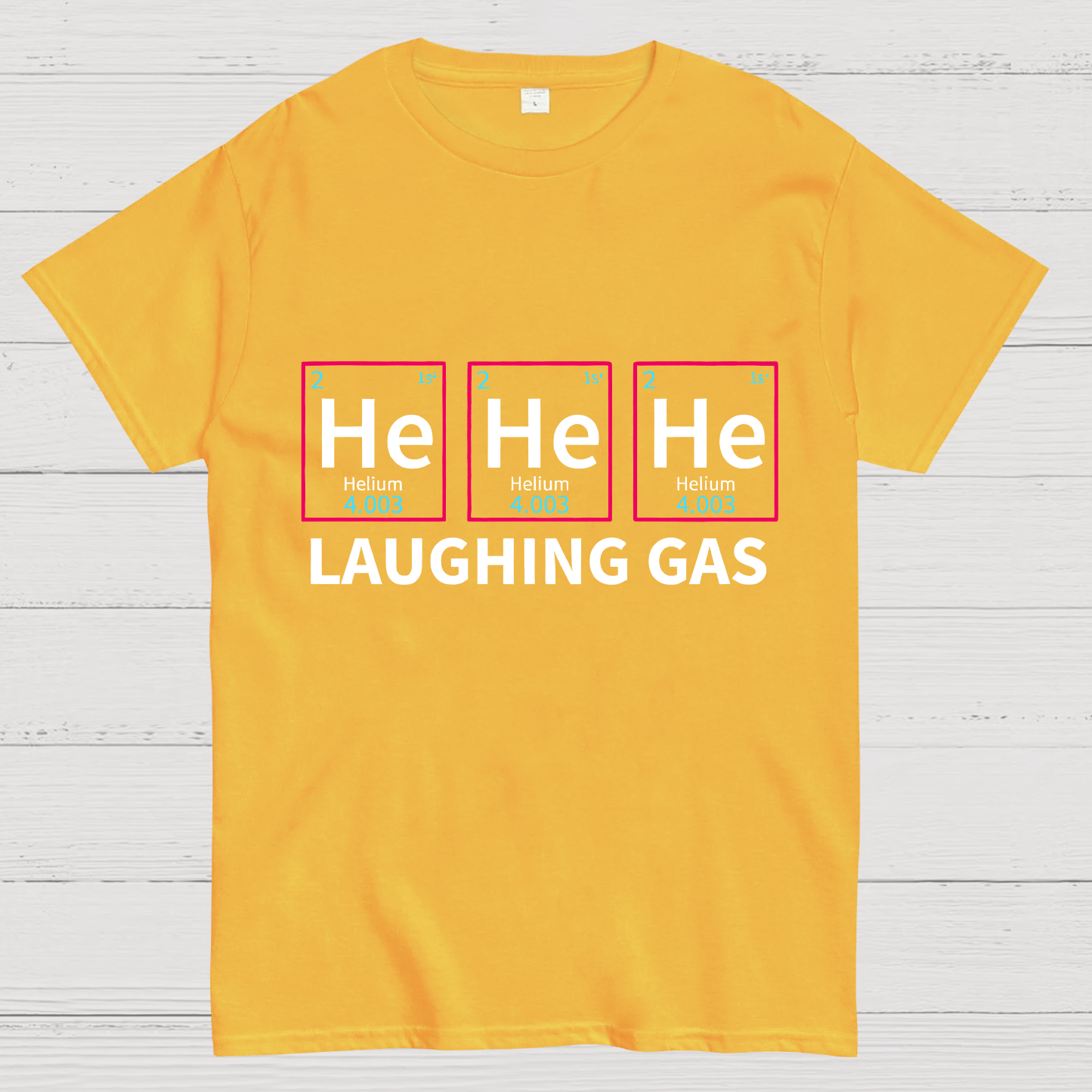 Laughing Gas Periodic Table of Elements y T-Shirt