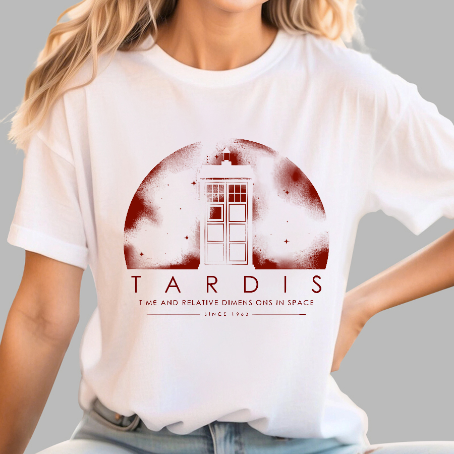 Tardis - Time And Dimensions  T-Shirt