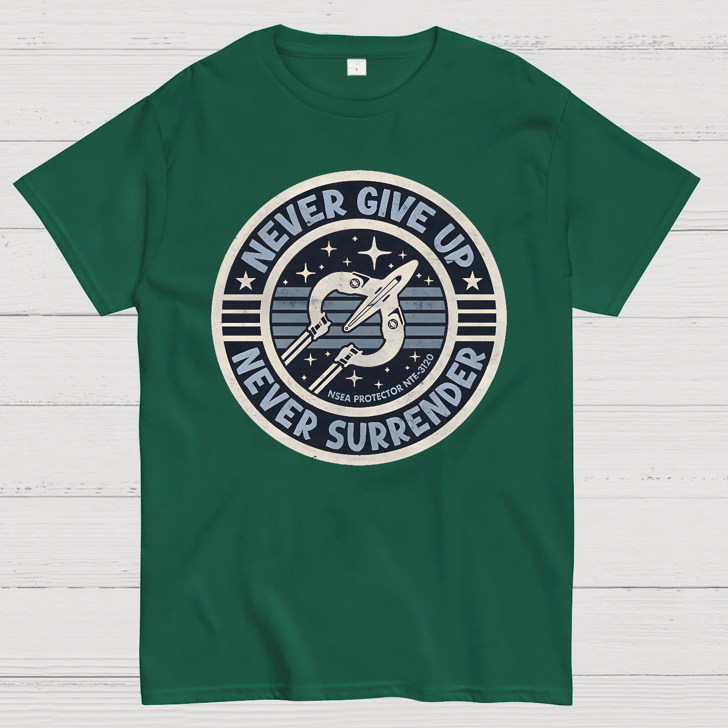 Never Give Up, Never Surrender!  T-Shirt