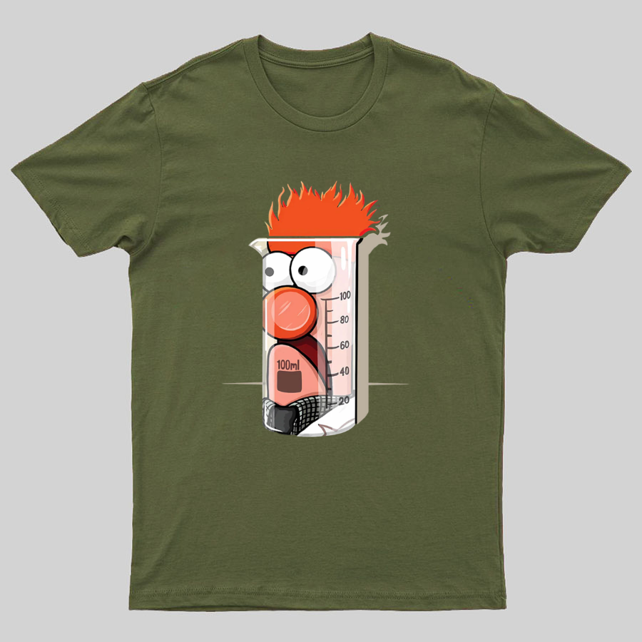 Beaker Muppets Science y T-Shirt