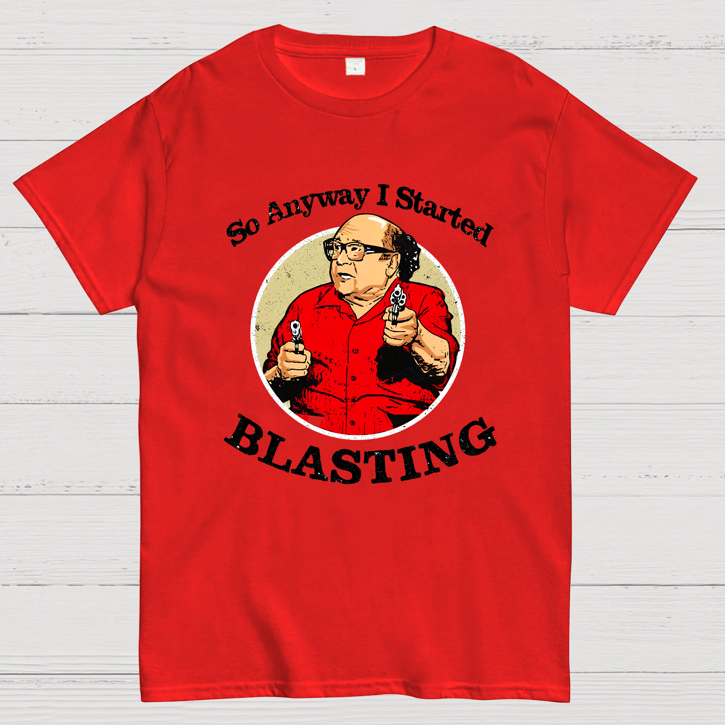 Anyway I Started Blasting Nerdy T-Shirt