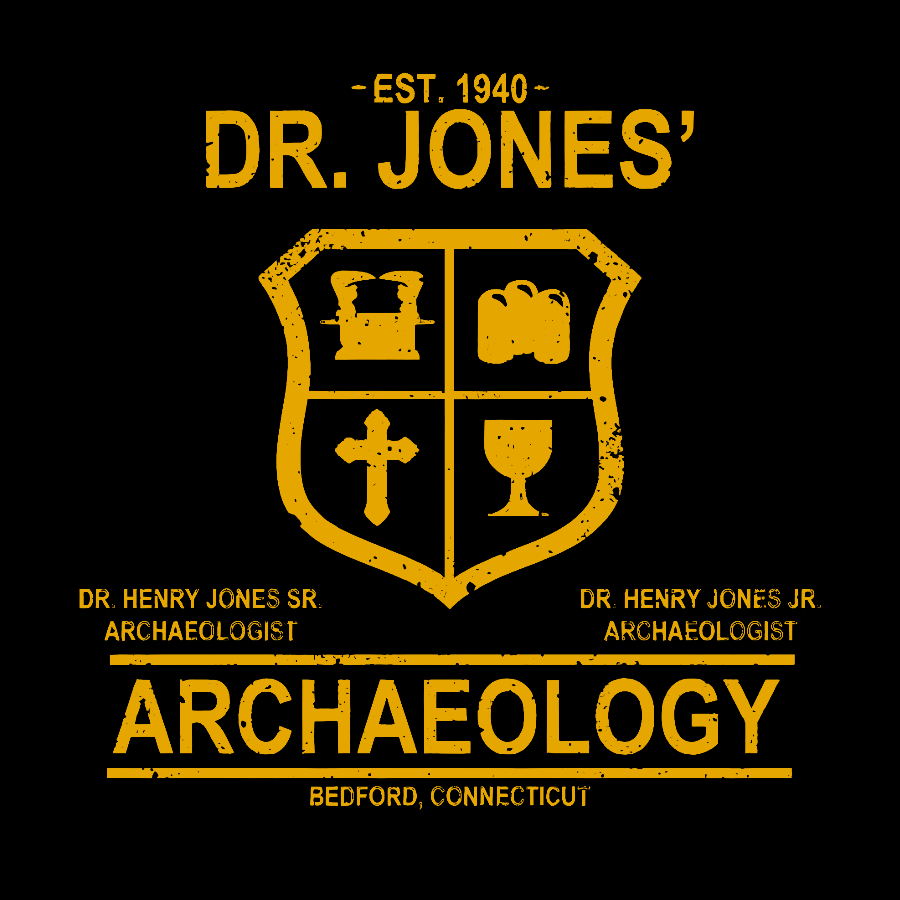 Dr. Jones Archaeology Vintage Retro  T-Shirt