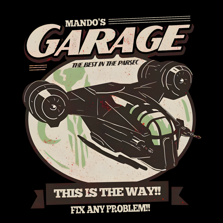 Mando's Garage This Is The Way  T-Shirt
