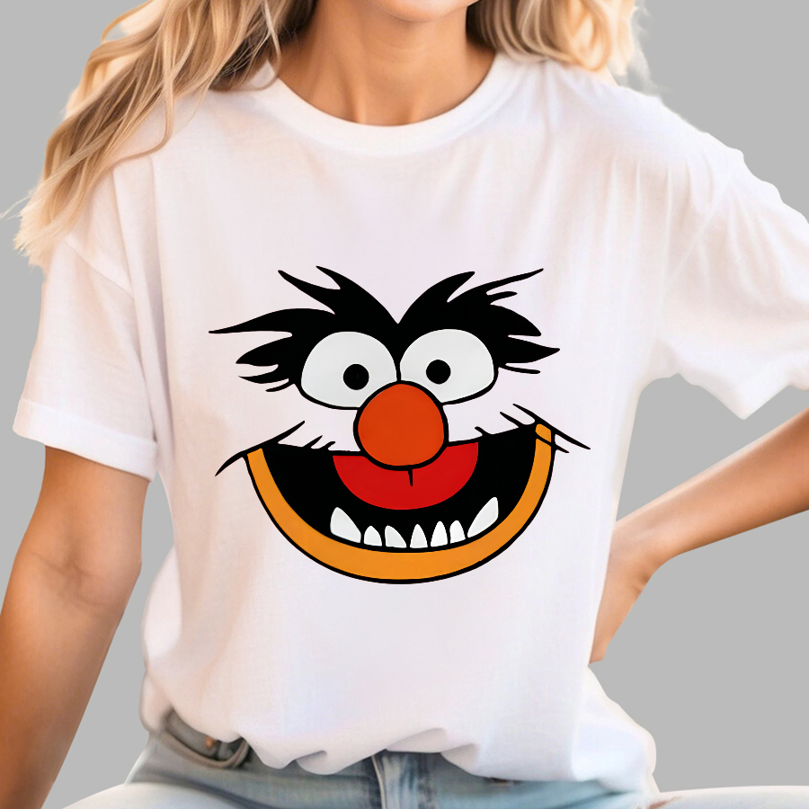 Retro Pop Culture Muppets Face  T-Shirt